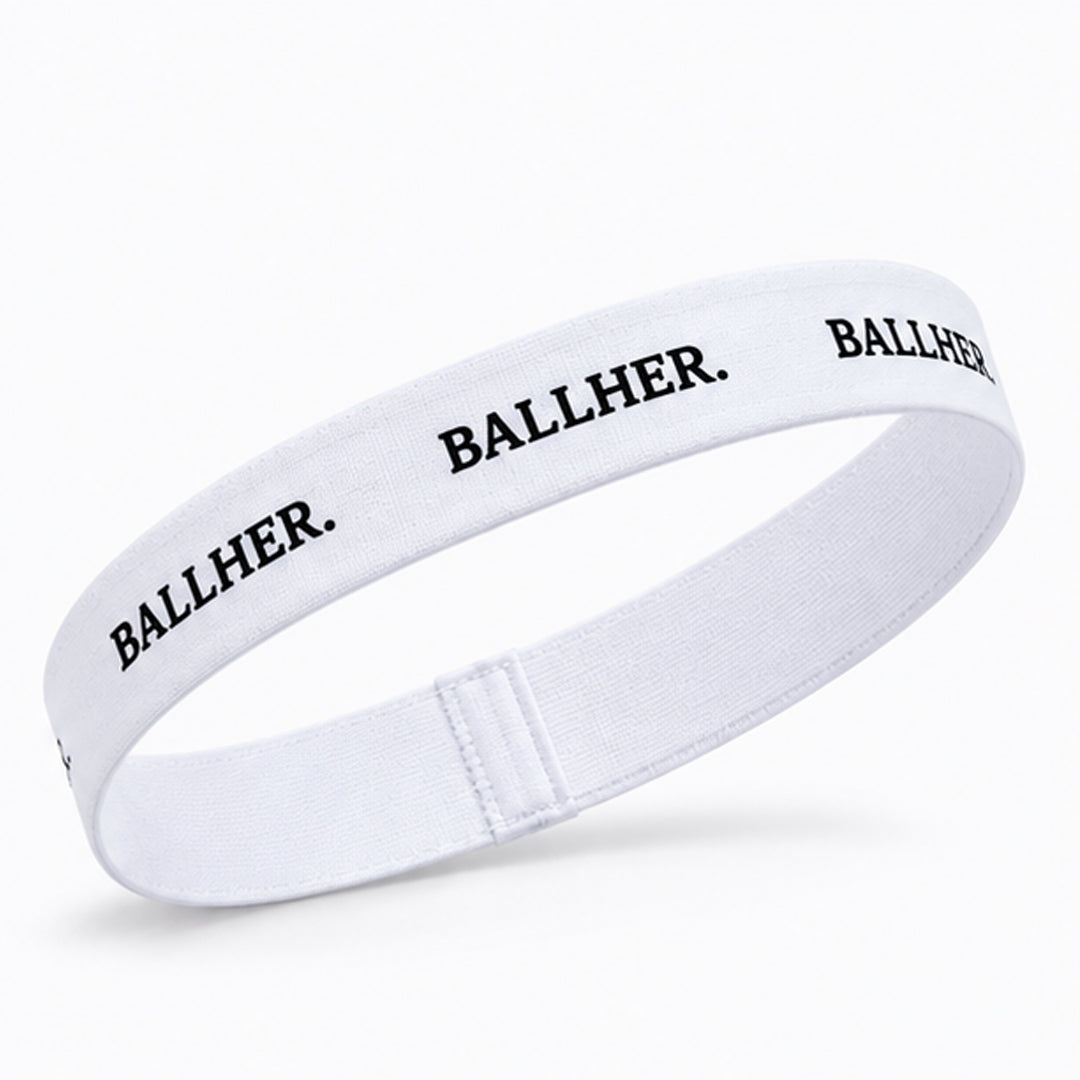 White Ballher Performance Headband Coming Soon